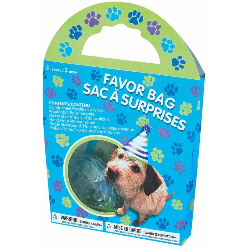 Party Pups Favor Bags