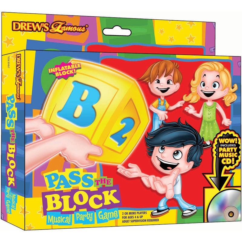 Pass the Alphabet Block Game