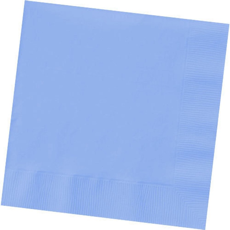 Pastel Blue Beverage Napkins (20ct)