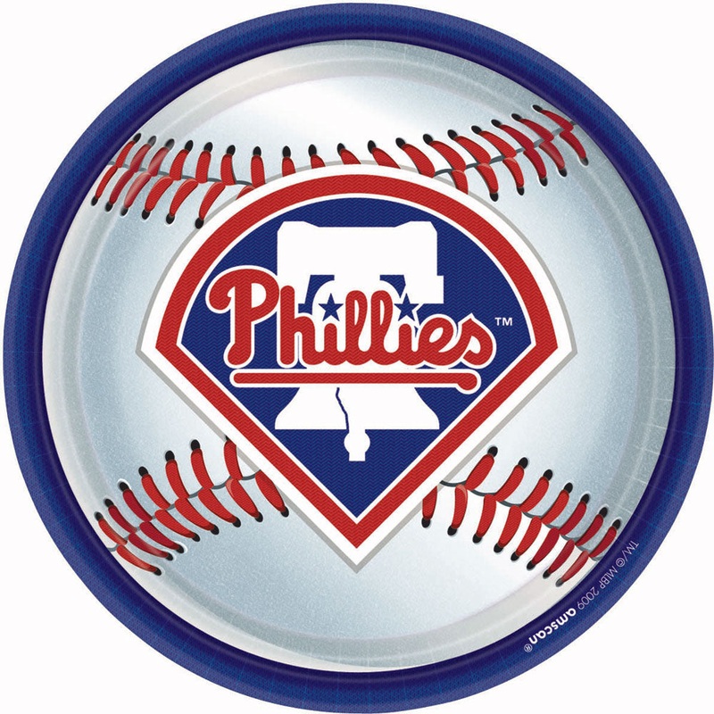 Philadelphia Phillies Dinner Plates (18ct)