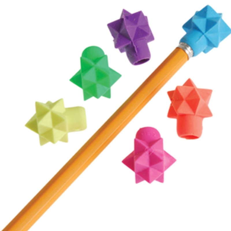 Star Eraser Pencil Tops Erasers (48 ct)