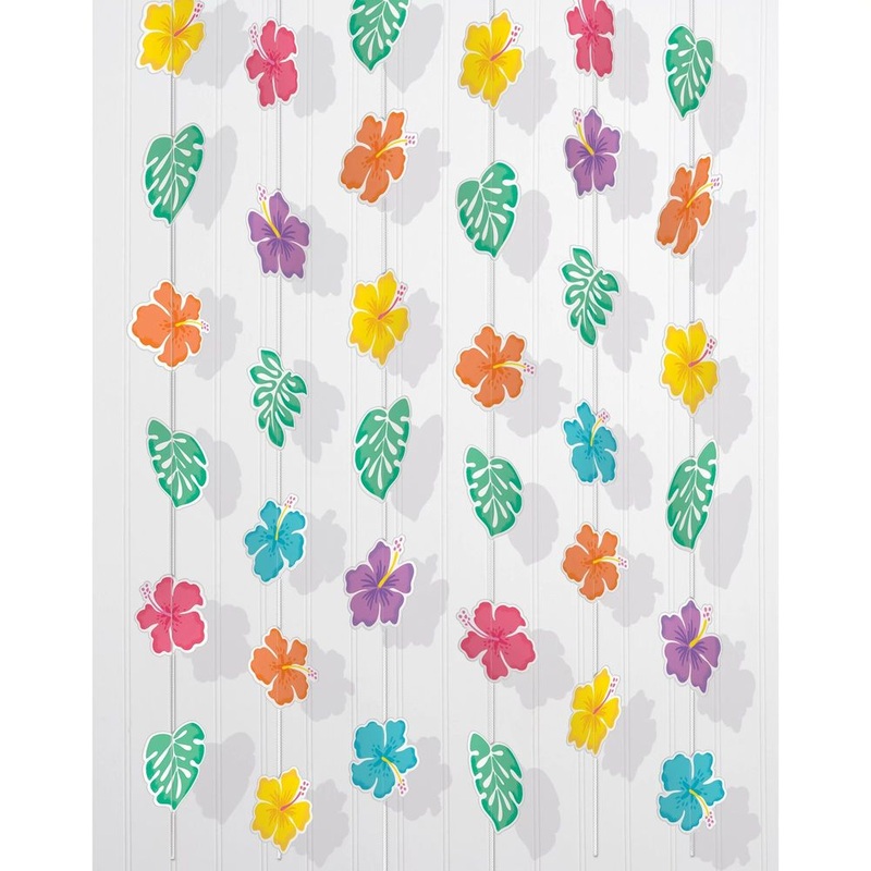 Summer Hibiscus String Cutouts