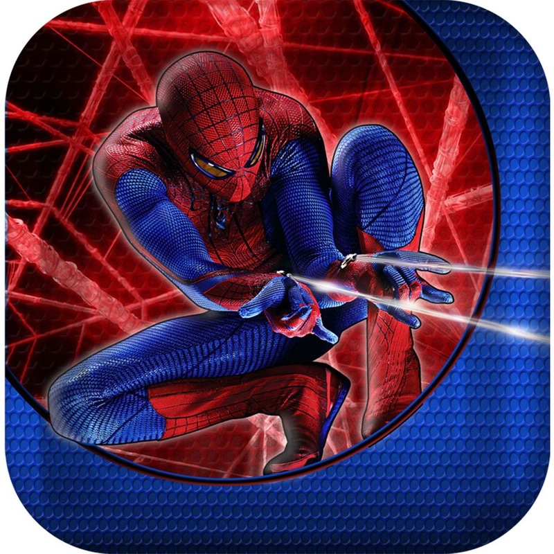 The Amazing Spider-Man Dessert Plates