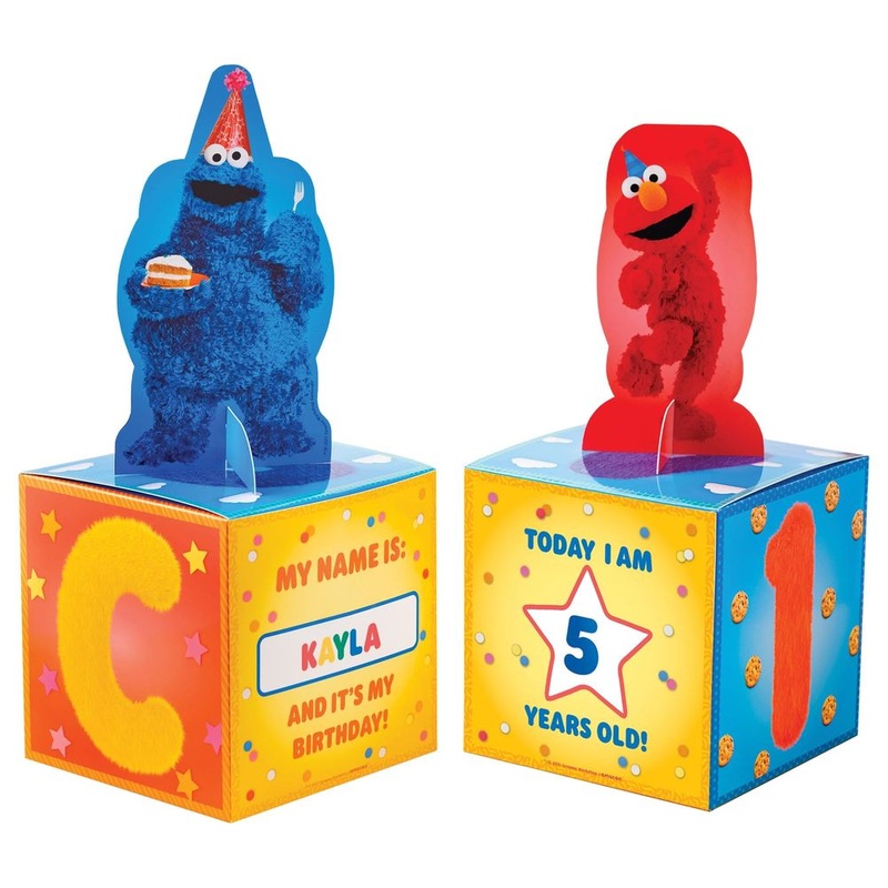 veryday Sesame Street Centerpiece Decorating Kit