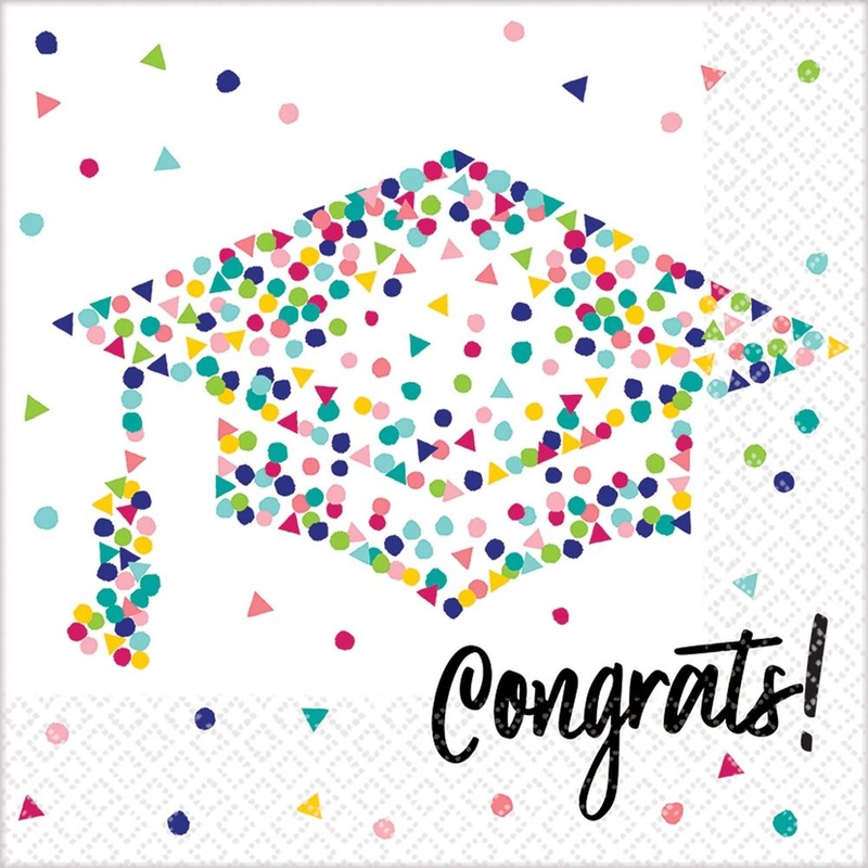 Yay Grad Paper Luncheon Napkins (36 ct)