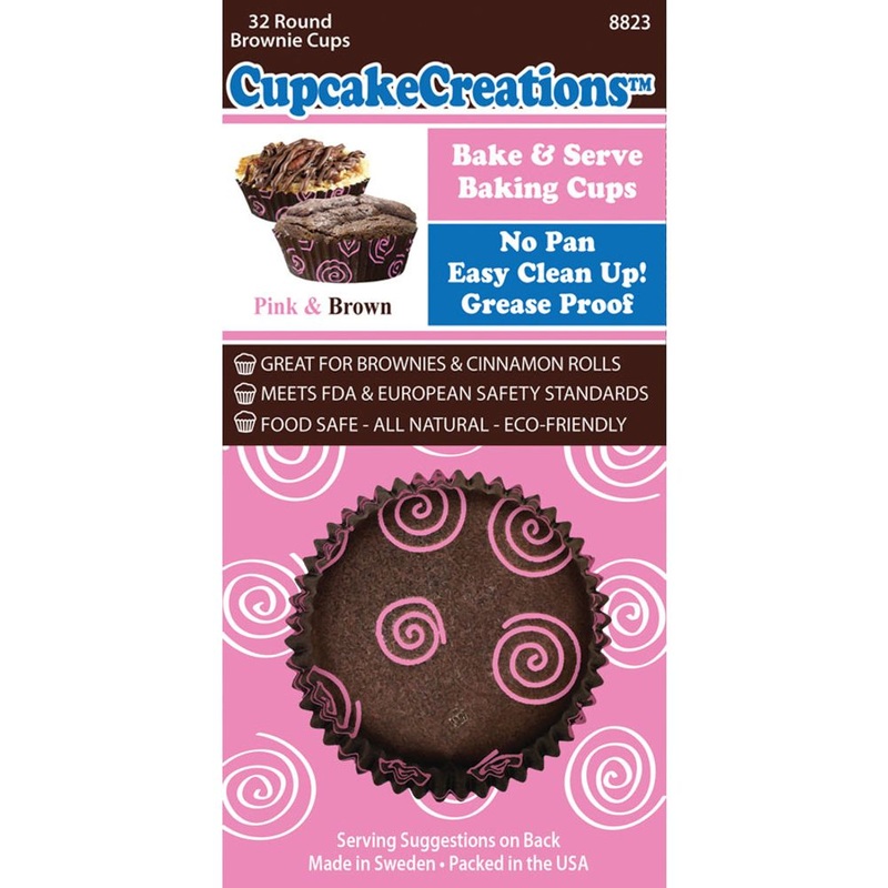 32 Piece Brown & Pink