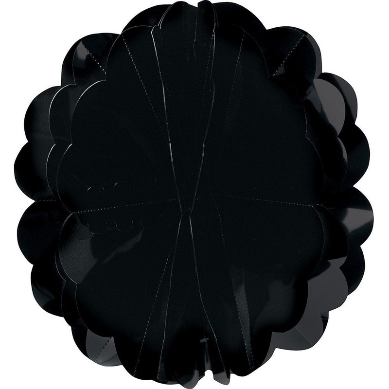 8" Hanging Pom Pom- Black