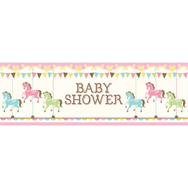 Carousel Party Banner
