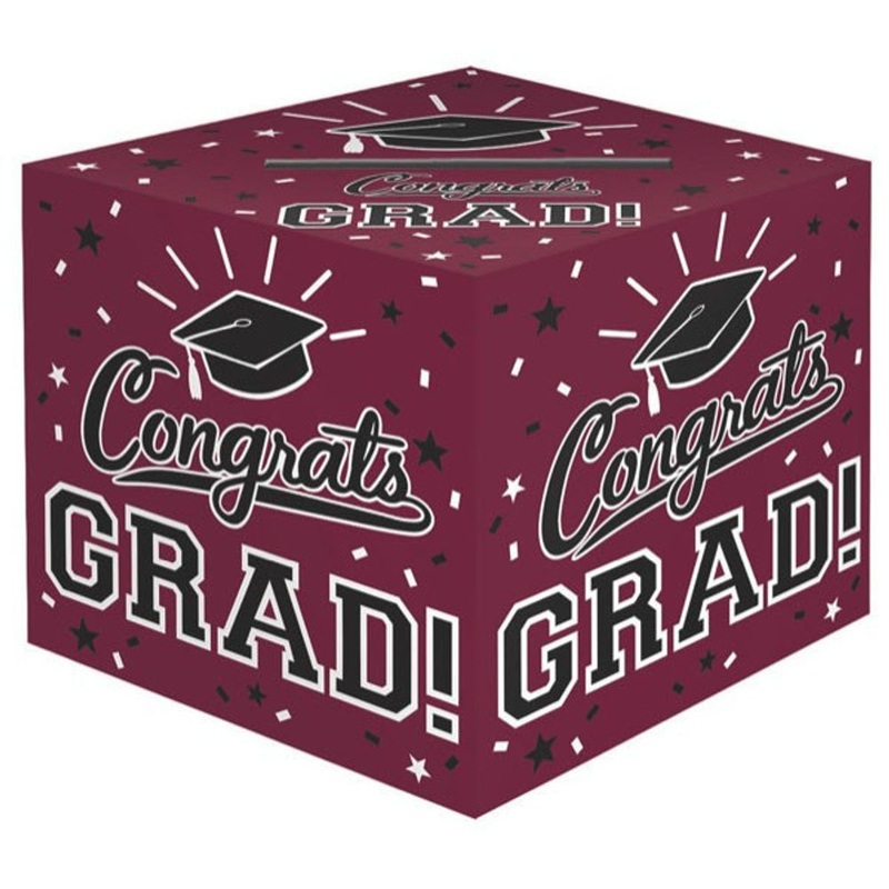 Congrats Grad Berry Card Holder Box