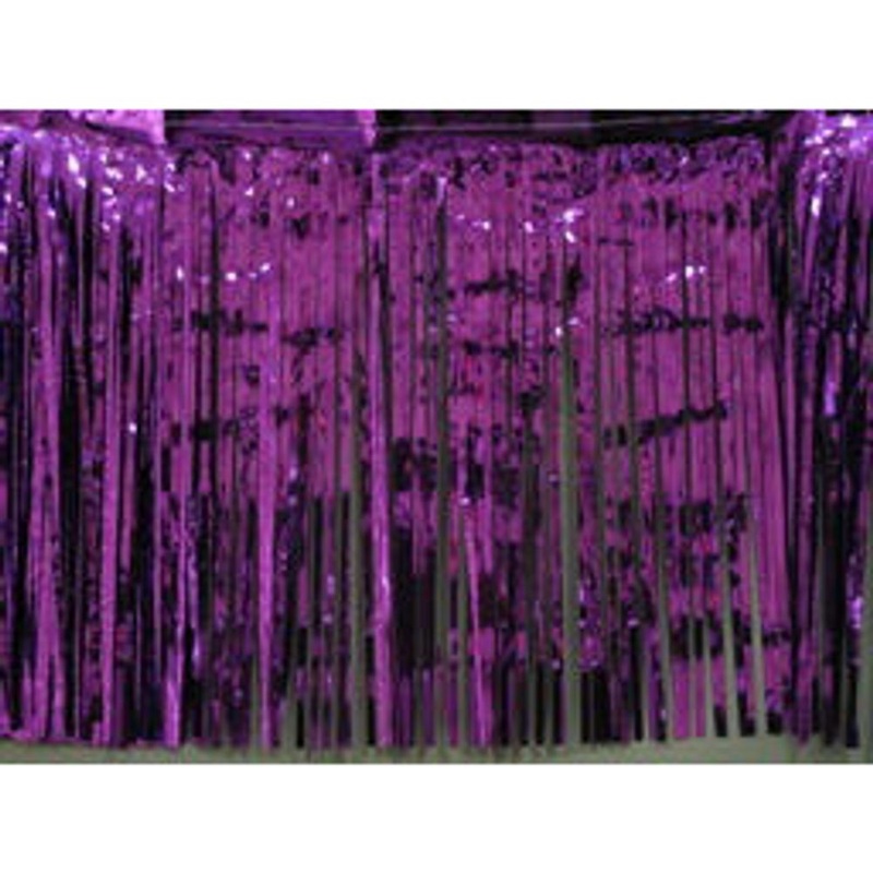Foil Skirting Purple