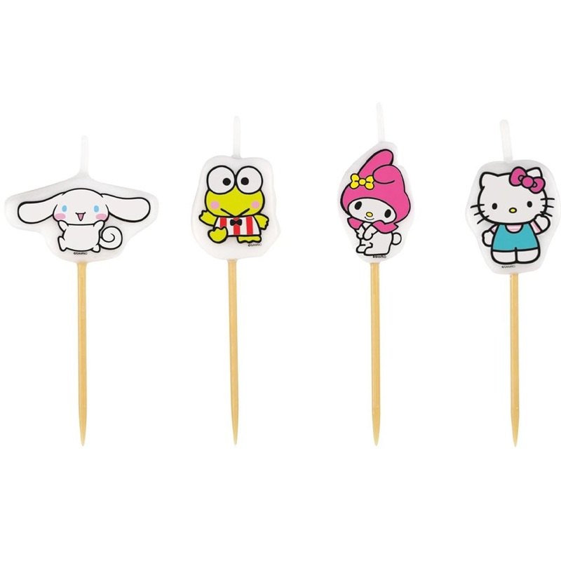 Hello Kitty Pick Candles (4ct)