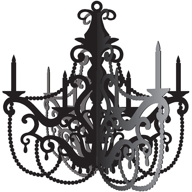 Party in Paris Hanging Chandelier