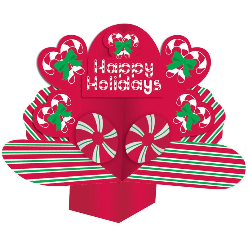 Peppermint Dimensional Centerpiece
