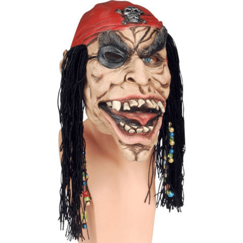 Pirate Mask With Beads