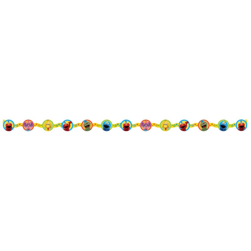 Sesame Street Garland, Birthday Decoration