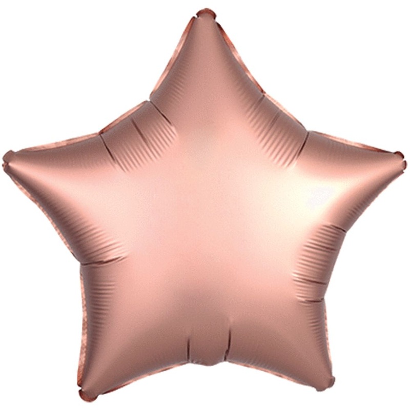 02663536826119" ROSE COPPER STAR SATIN LUXE
