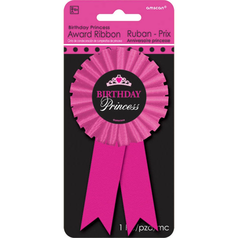 Birthday Princess Award Ribbon