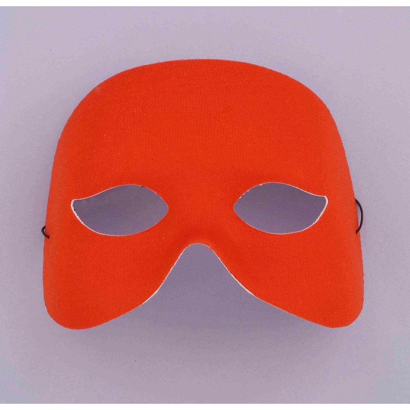 Cocktail Red Half Mask