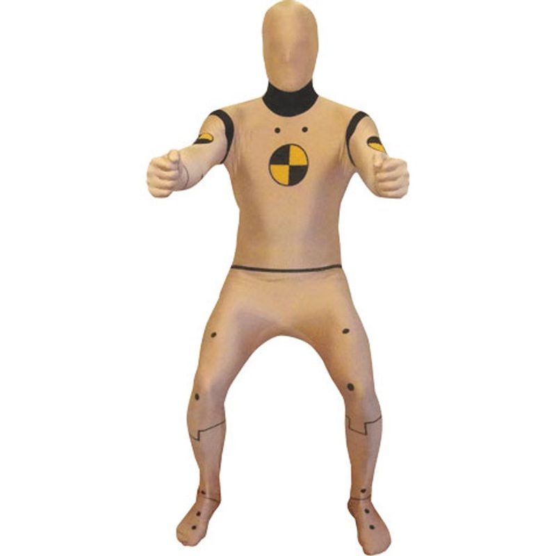 Crash Test Dummy Morphsuit Mens Medium