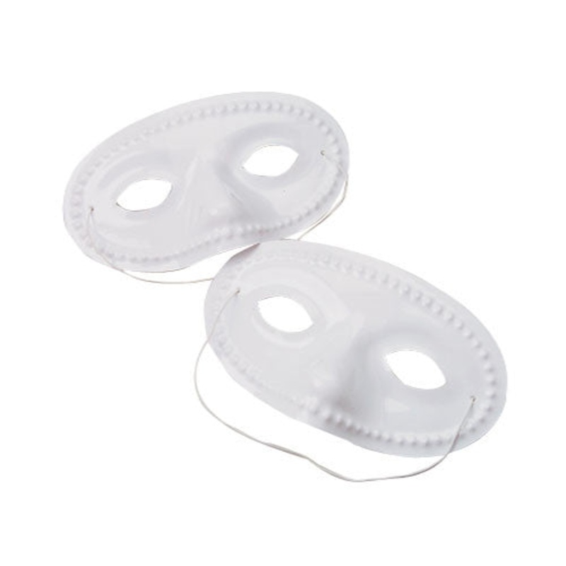 Economy White Masks