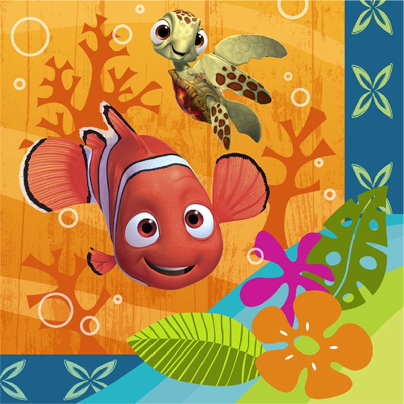 Finding Nemo Beverage Napkins