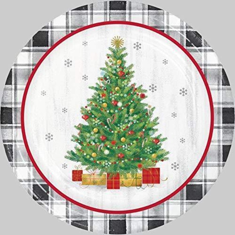 Holiday Tree 9" Plate