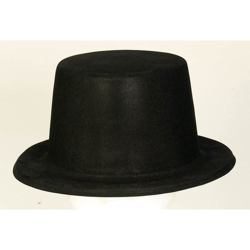 Hollywood Black Felt Top Hat