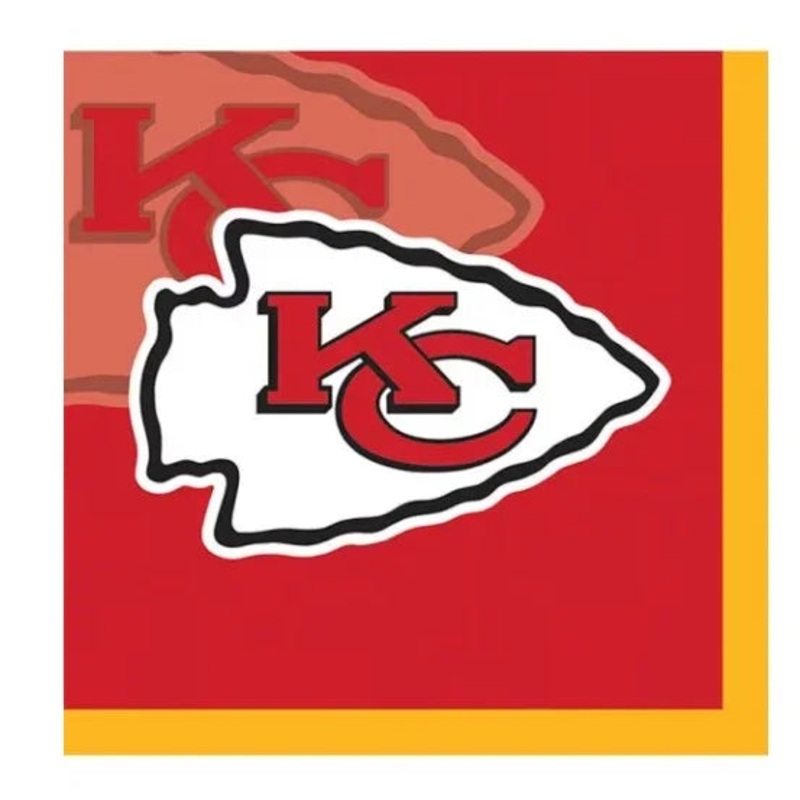 Kansas City Chiefs Beverage Napkin