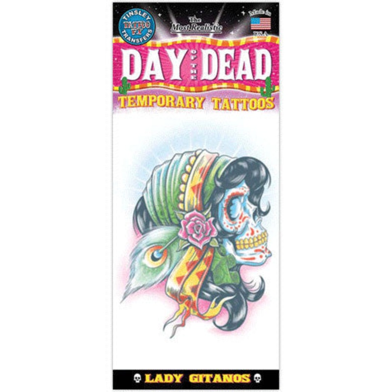 Lady Gitanos Day Of The Dead Tattoo