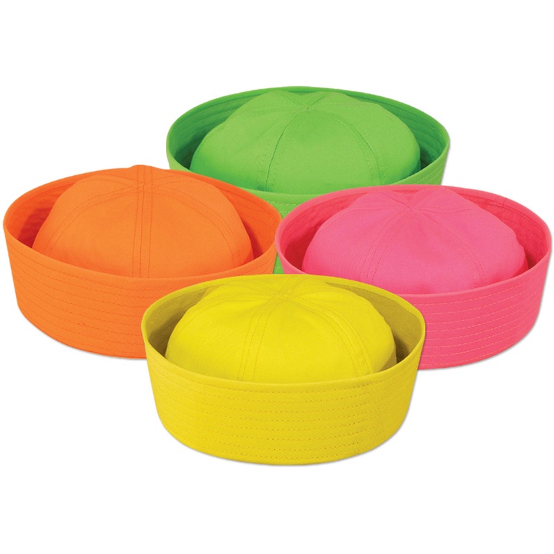 Neon Sailor Hats