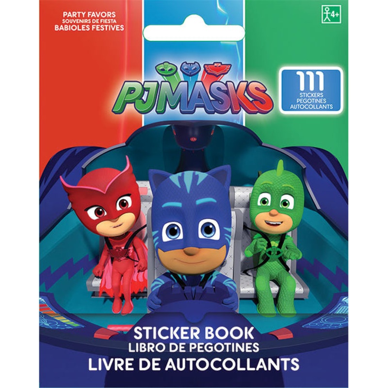 PJ Masks Sticker Booklet (1ct)