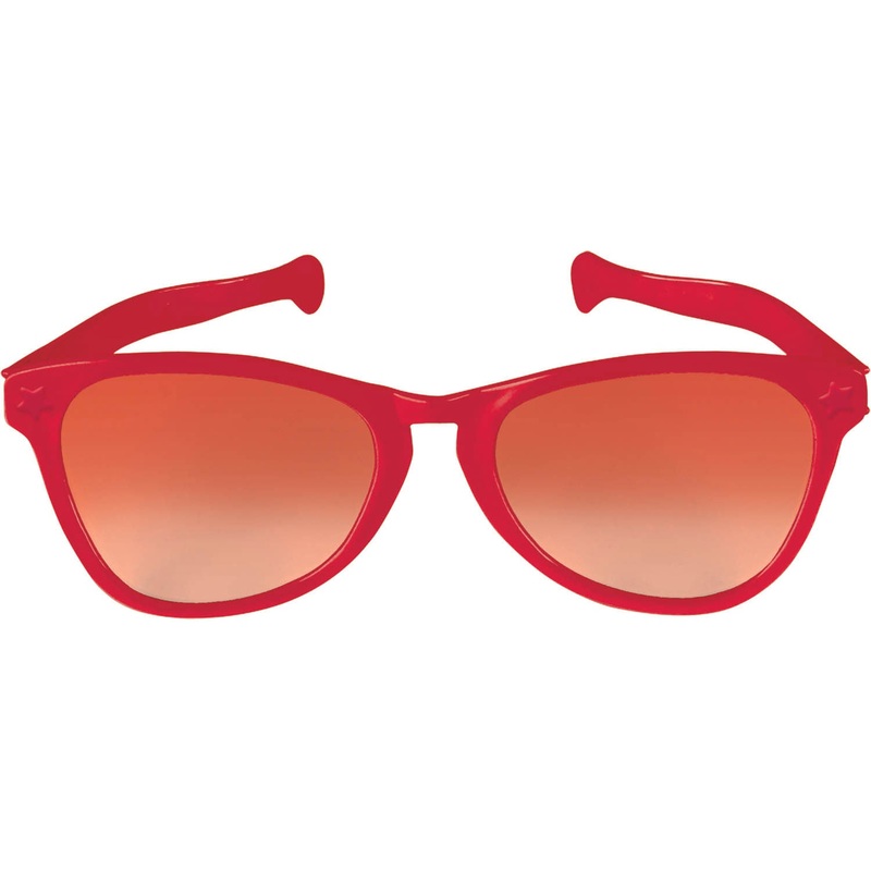 Red Jumbo Glasses
