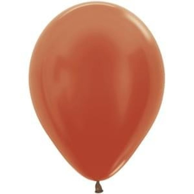 Sempertex 11" Metallic Copper Latex Balloons (100ct)