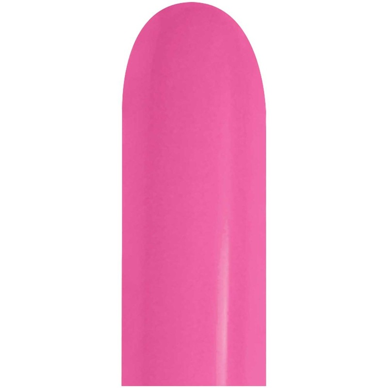 Sempertex 260 Deluxe Fuchsia Latex Balloons (50ct)