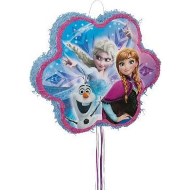 Snowflake Disney Frozen Pull String Pinata