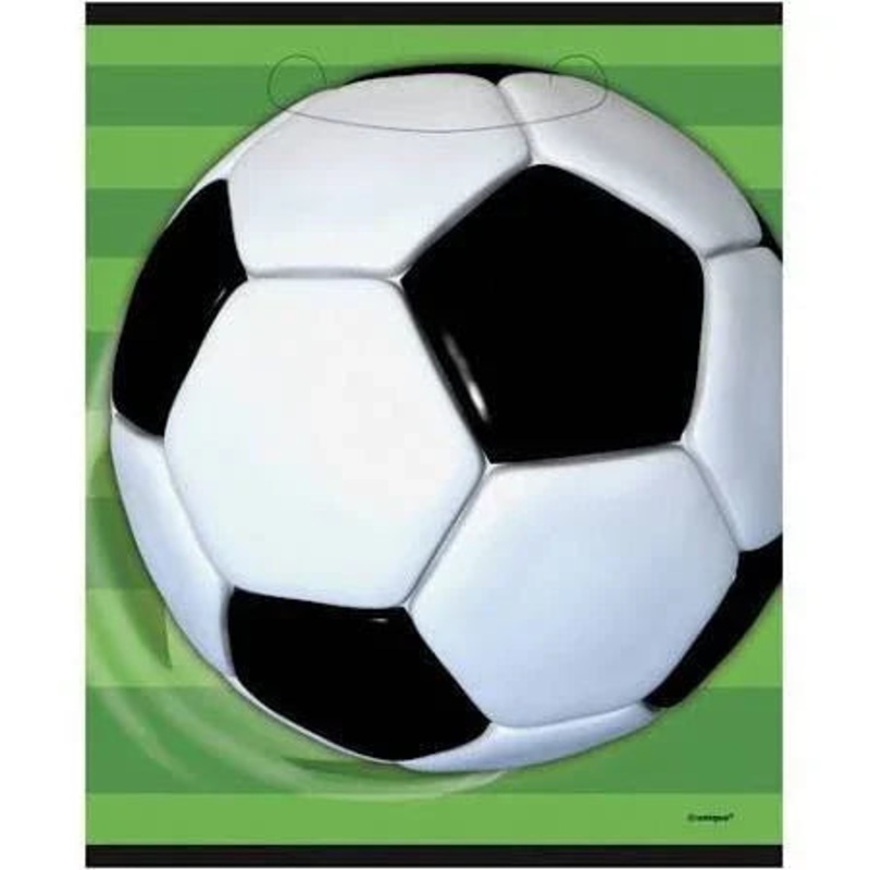 Soccer Party Favor Bags, 8pk,