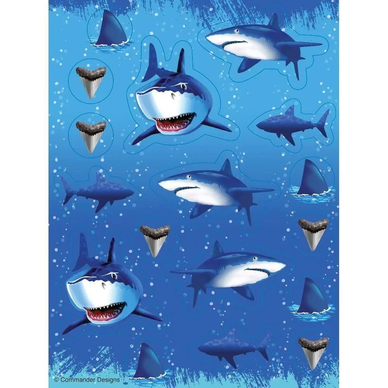 Shark Splash  Stickers