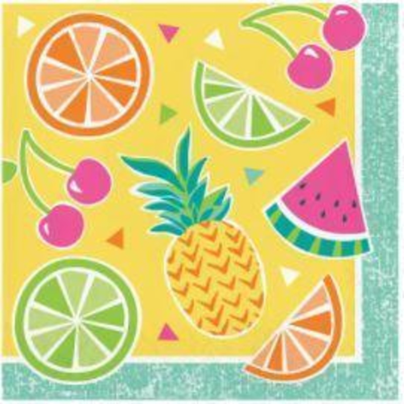 Summer Fruit Lunch Napkin