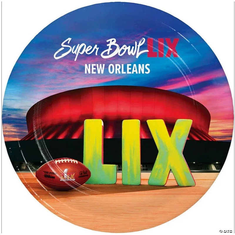 Super Bowl 7" Plate  LIX