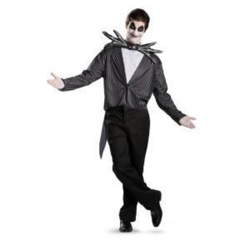 Tim Burton's Nightmare Before Christmas Jack Skellington Classic Adult Costume