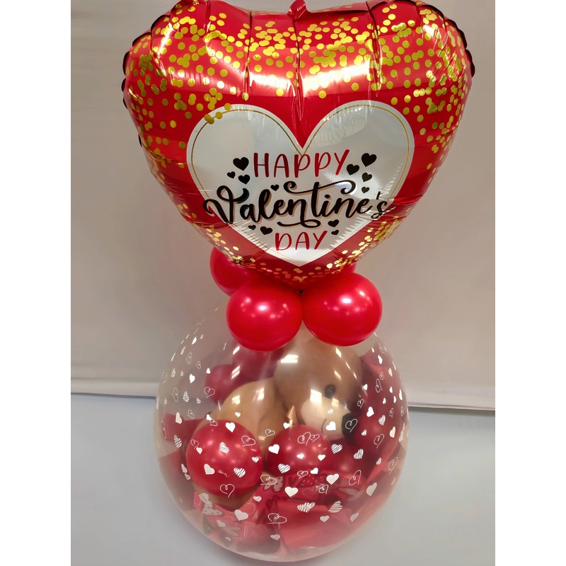 Valentine's Day Stuffed Balloon