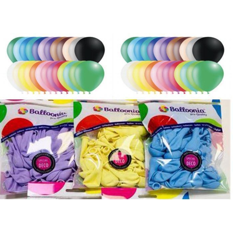 2FT BALLOONIA LATEX  (PRO QUALITY) BAG - 5CT