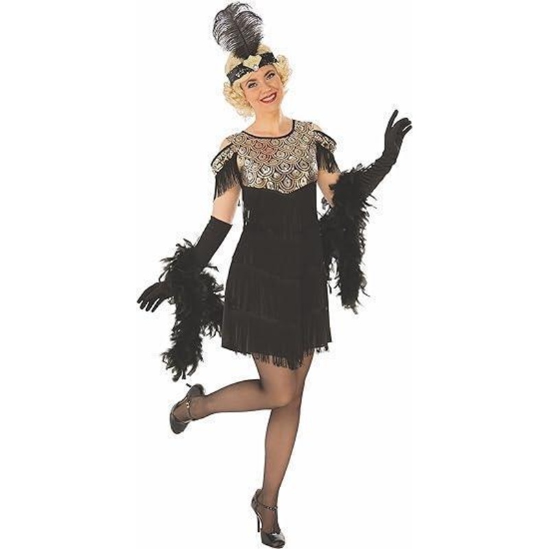 Adult Gold Flapper Costume