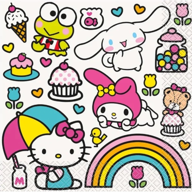 Hello Kitty Lunch Napkin