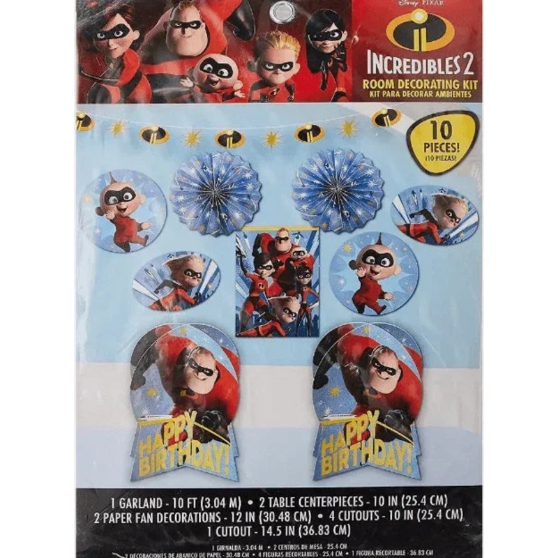 Incredibles Room Decorating Kit