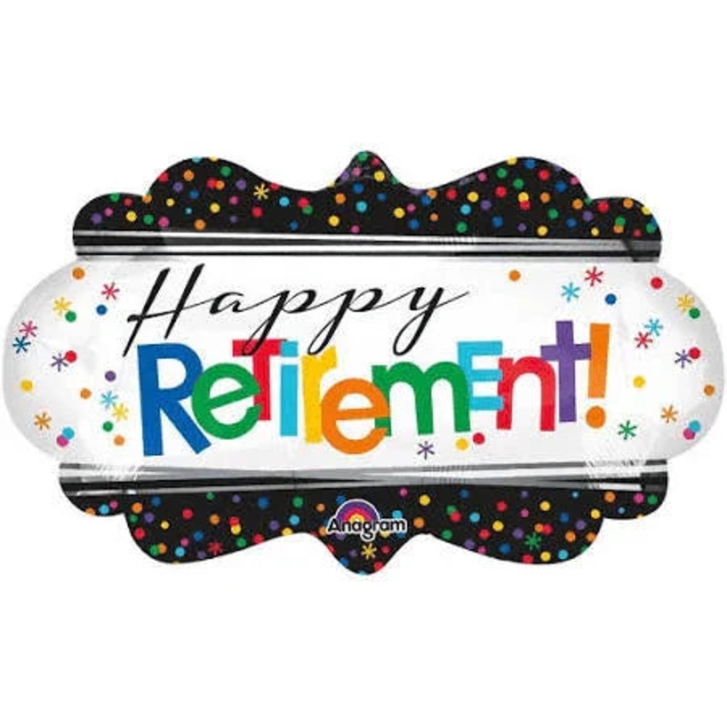 Officially Retired 27" Balloon