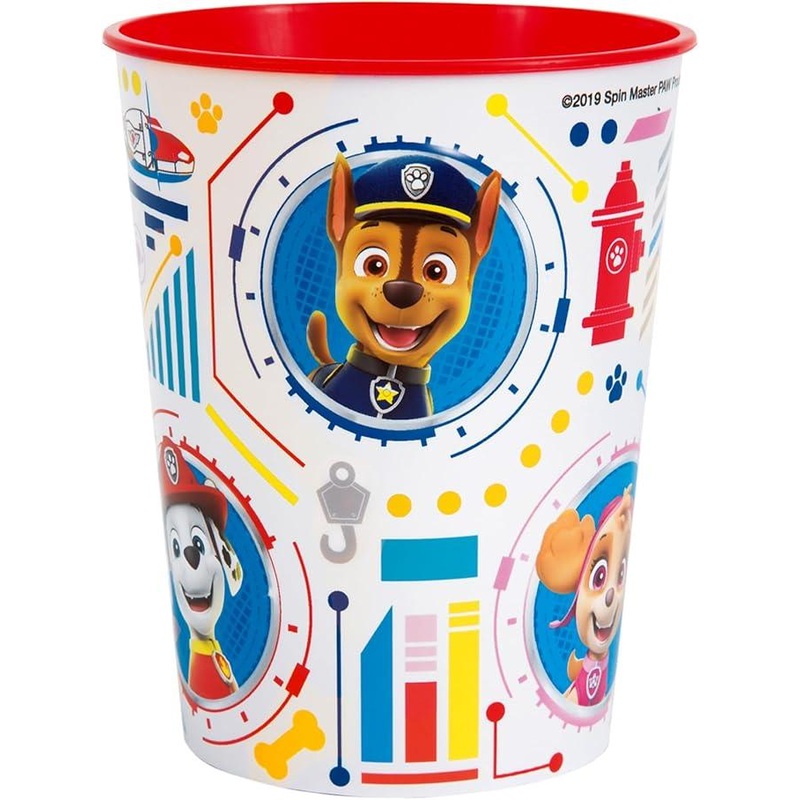 Paw Patrol Plastic Stadium Cup - 16 Oz (1 Pc.)