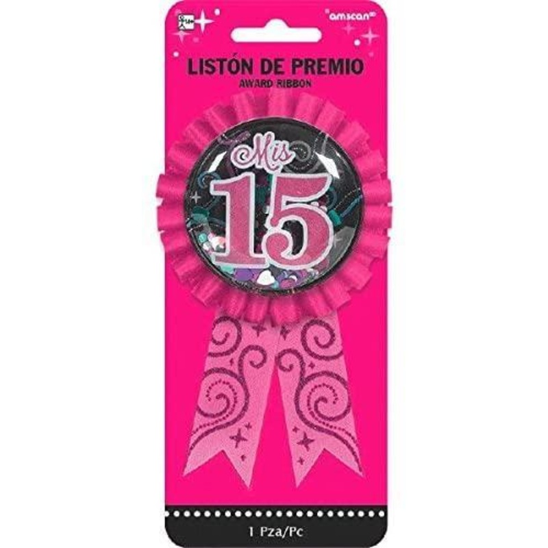 Quinceanera Award Ribbon