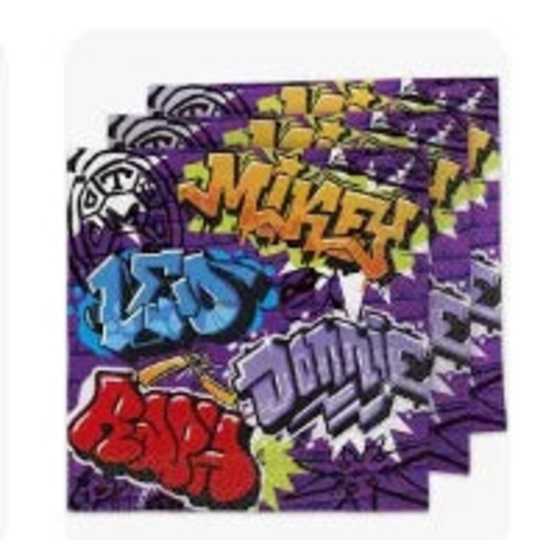 Teenage mutant Ninja turtle lunch napkin