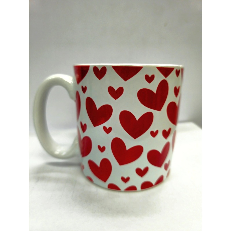 Valentine's Day Mug - with hearts